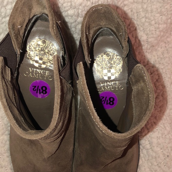 Vince Camuto Suede Booties - Picture 6 of 8